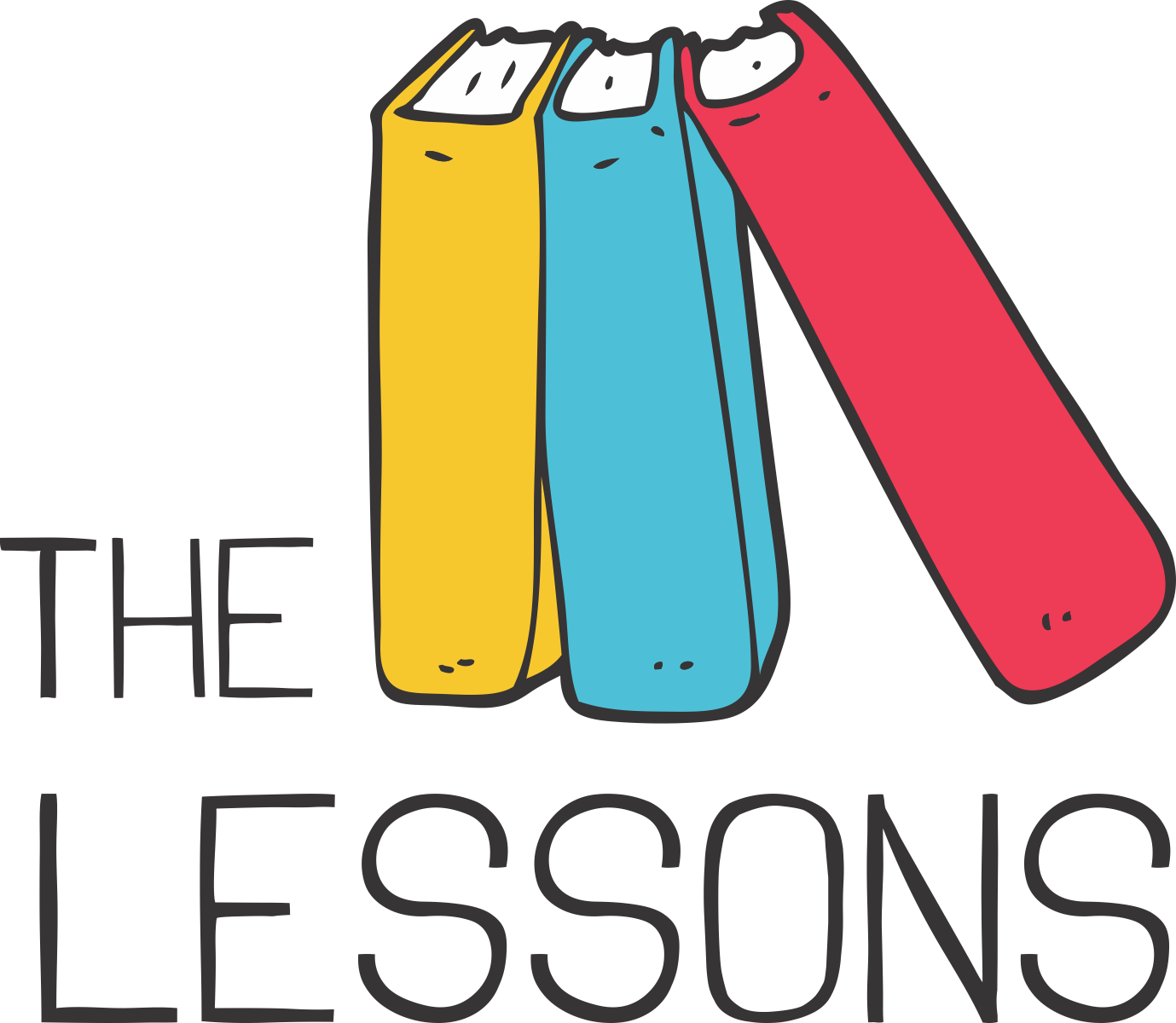 The Lessons - Logo (colorido principal)